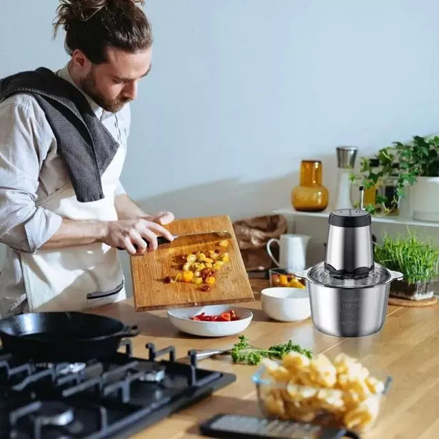 2L Electric Food Chopper – Even Chopping, Zero Mess