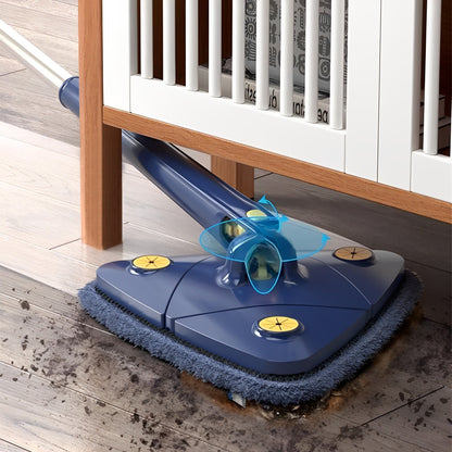 360° Spin Mop – Tight Corners, No Wringing, No Mess