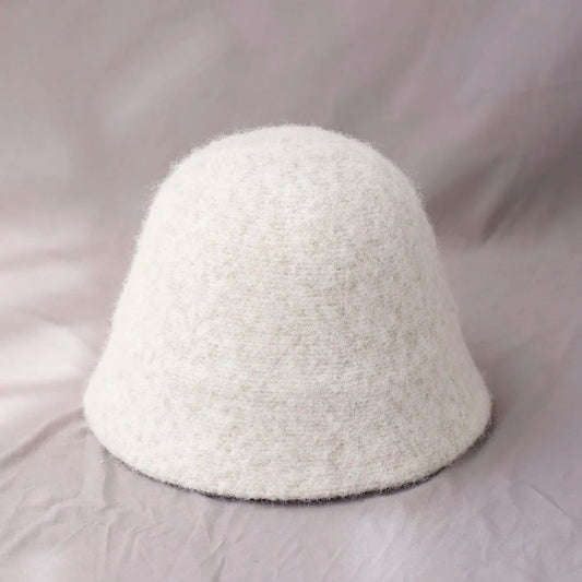 Women's Winter Wool Bucket Hat – Timeless Style, Real Warmth