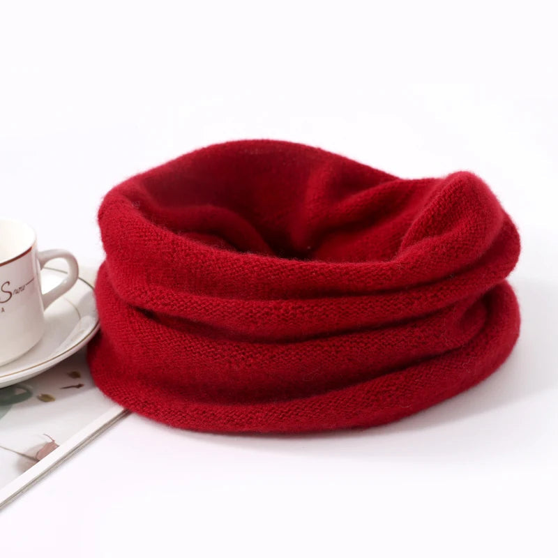 Merino Wool Face Mask & Scarf – Luxury Warmth, All-Day Comfort