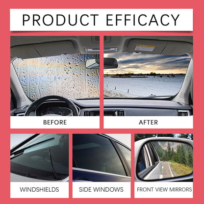 2-Set Car Glass Cleaner – Streak-Free Visibility in Seconds